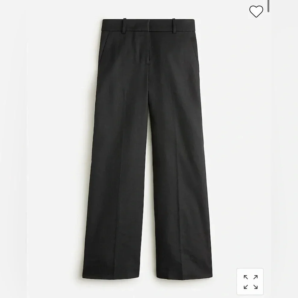J crew Women’s Sydney pants in stretch linen blend NWT Waist: 20” Instem: 25”